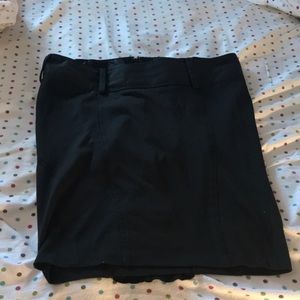 Torrid pencil skirt with flounce and animal print